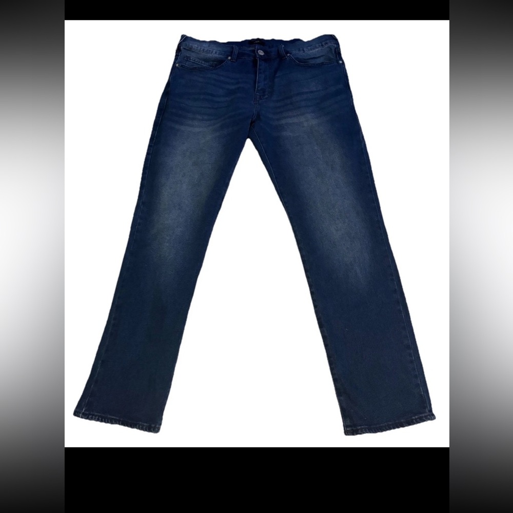 True Religion Men’s 36 Dark Mirage Wash Geno Slim Jeans $164.00